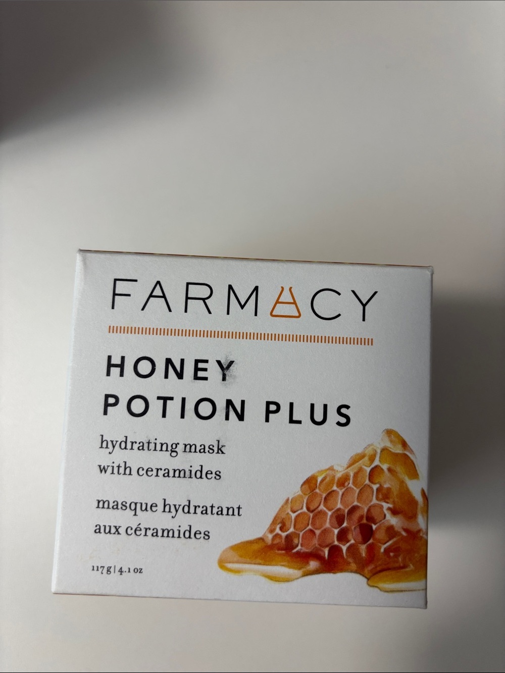 Farmacy Honey Potion Plus Hydrating Mask — White & Gold